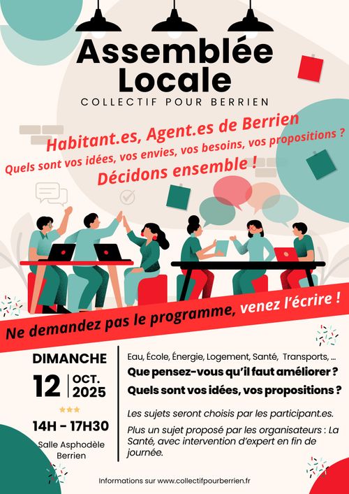 Assemblée locale à Berrien