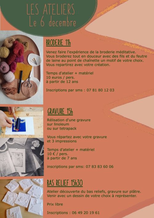 Ateliers d'artisanat participatifs