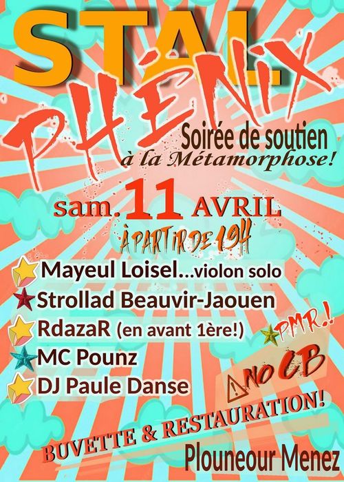 Stal Phénix - Soirée de soutien au Stal Café