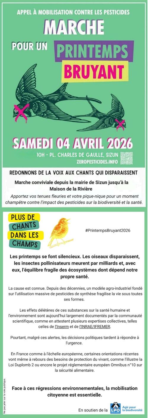 Marche contre les pesticides