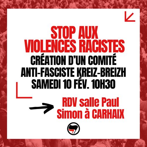 Groupe antifasciste en centre bretagne