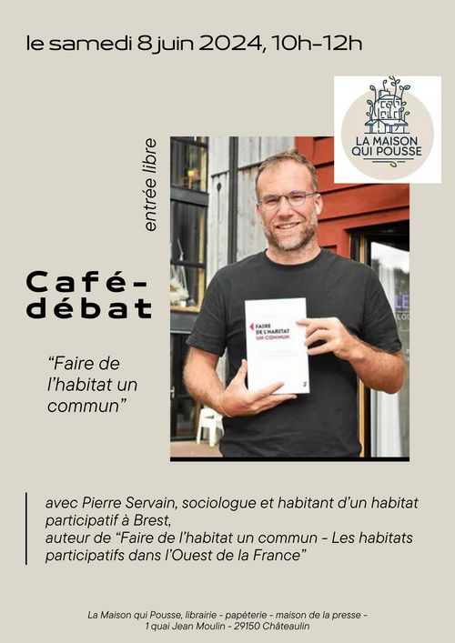 Café-débat "Faire de l'habitat un comun"