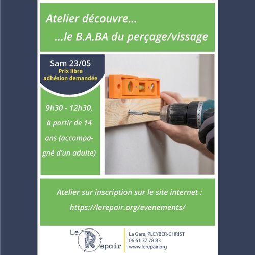 Découvre… le B.A.BA du perçage/vissage : comment tout bien fixer