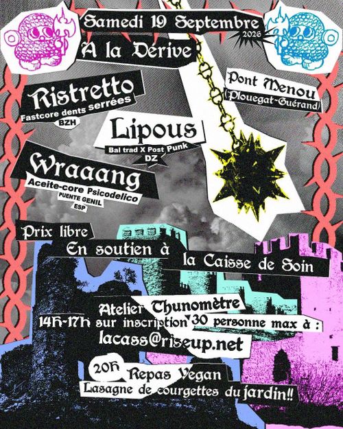 Atelier et concert de soutien à La CASS 