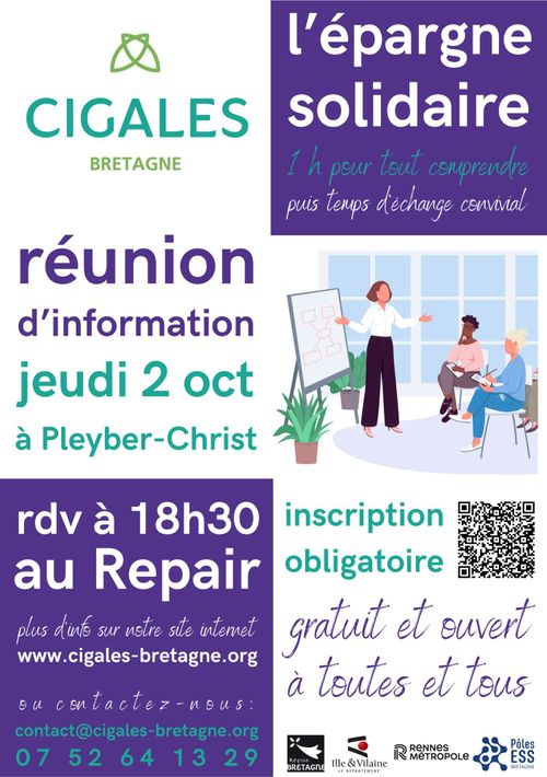 L'épargne solidaire : réunion d'information