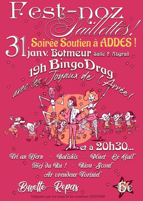 Soirée de soutien à ADDES