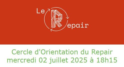 Cercle d'orientation, l'Assemblée Générale du Repair 